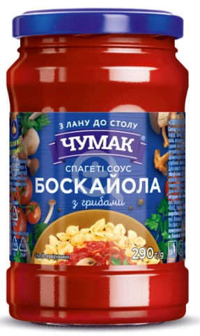 Соус Чумак Боскайола з грибами 290 г с/б